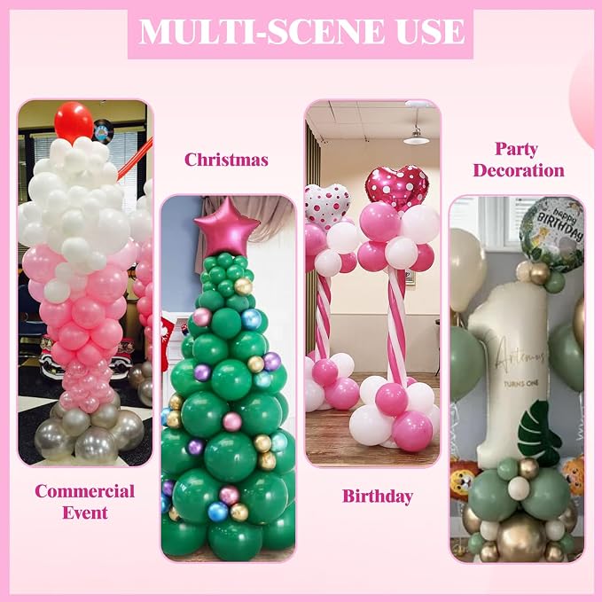 6 Set Heavy-Duty Balloon Column Stand Kit - Image 6
