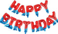 CANREVEL Happy Birthday Banner Decorations + Sign Balloons, Spider | 13pcs 16 by CANREVEL