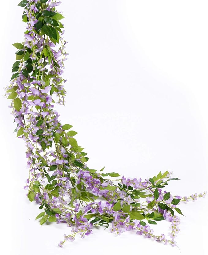 Lvydec Wisteria Artificial Flowers Garland - Image 7