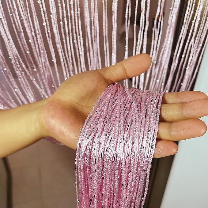 Home Decor Sequin Curtain for Doorway, Door String Curtains, 39x79 inch Hanging - Image 5