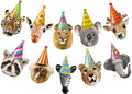Hooqict Safari Animals Happy Birthday Banner Animal Birthday Party Decorations by Hooqict