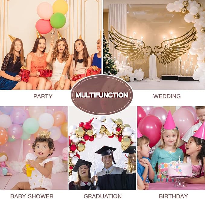Balloon Arch Kit 20pcs Balloon Flower Clips & 2pcs Balloon Tying Tool & 49.2ft - Image 8