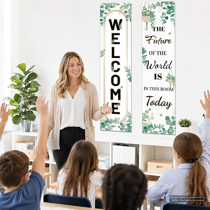 Classroom Welcome Posters Welcome Sign - Image 5