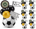 Sets of 6 Soccer Table Centerpiece Decorations 8 Inch Soccer Ball Paper by Unknown