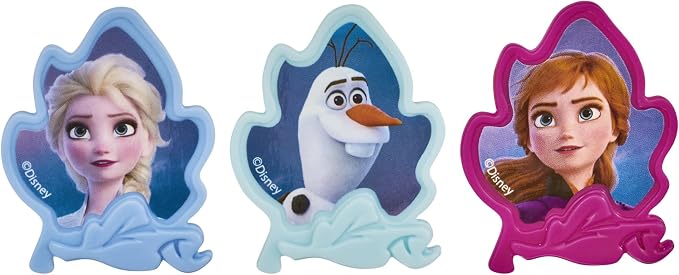 DecoPac Frozen II Rings, Cupcake Decorations Featuring Elsa, And Olaf - Image 6