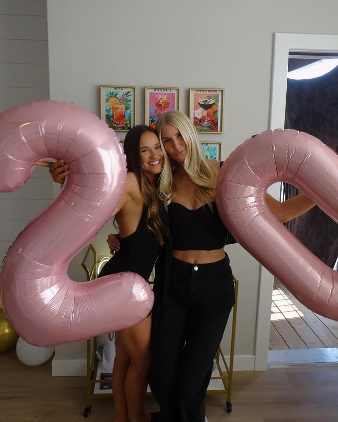 Pastel Pink 0 Balloon - Image 3
