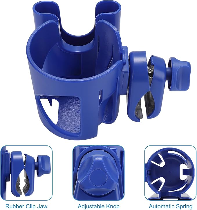 Accmor Stroller Cup Holder, Walker Wheelchair Bike Drinks Holder | Universal - Image 5