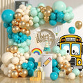 Teal Balloons Arch Kit, Teal Green Balloon Garland Arch Kit, Macaron Teal Blue by Saxuxu