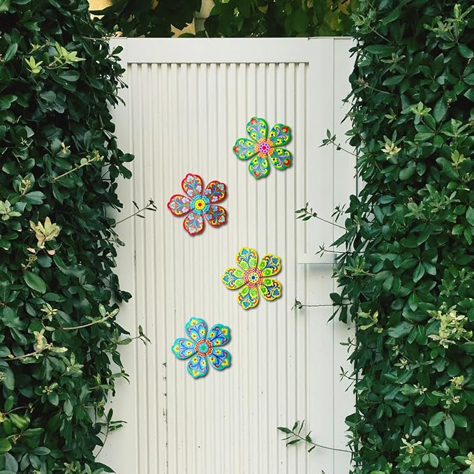 Giyyomtr Metal Flowers Wall Decor - Image 4
