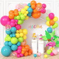 164Pcs Tropical Summer Balloons Garland Arch Kit Different Sizes | 18 12 10 5 by OUDDYLIFE