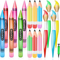 16 Pcs Large Inflatable Pencil Balloons Set Jumbo Inflatable Crayons Giant by SAYAYA
