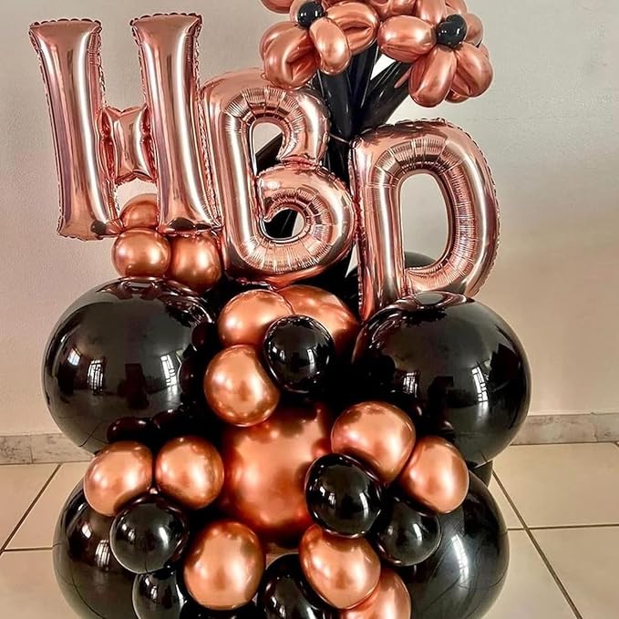 Rose Gold Balloons Set, Baby Shower, Wedding Party Decoration - Image 6