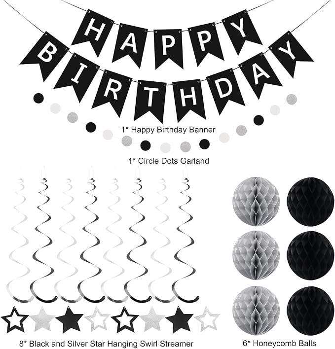meowtastic Birthday Decorations Happy Birthday Banner - Image 6