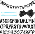 Kosiz 116 Pcs DIY Letter Custom Banner Customizable Banner Kit Including 111 by Kosiz