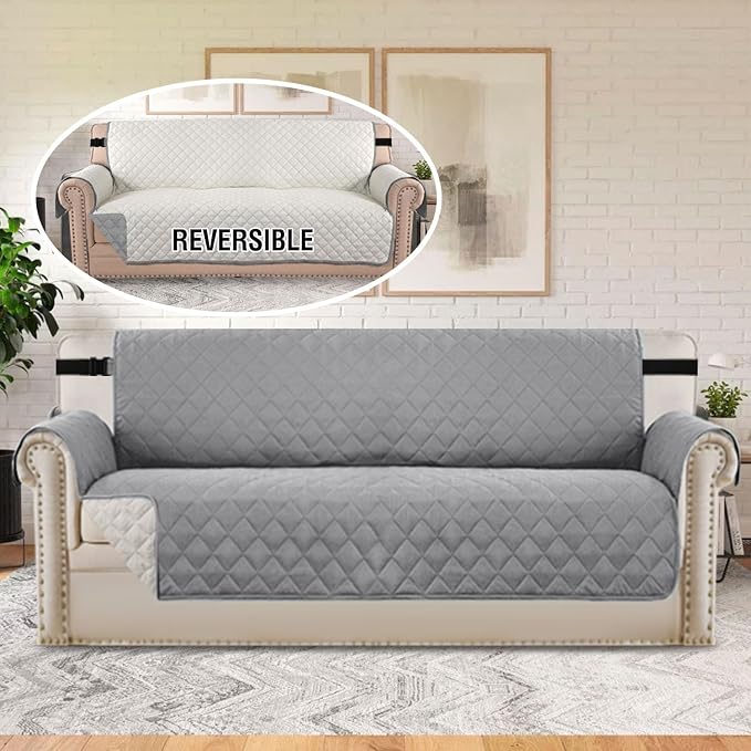 Sofa Protector for Dogs/Cats/Pets Sofa Slipcover Quilted Furniture Protector - Image 3