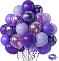 Purple Balloons, Anniversary, Graduation, Wedding Party Decorations by GoldenParty