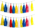Tissue Paper Tassel Garland Banner, 20 Pack, Party Decorations by AimtoHome