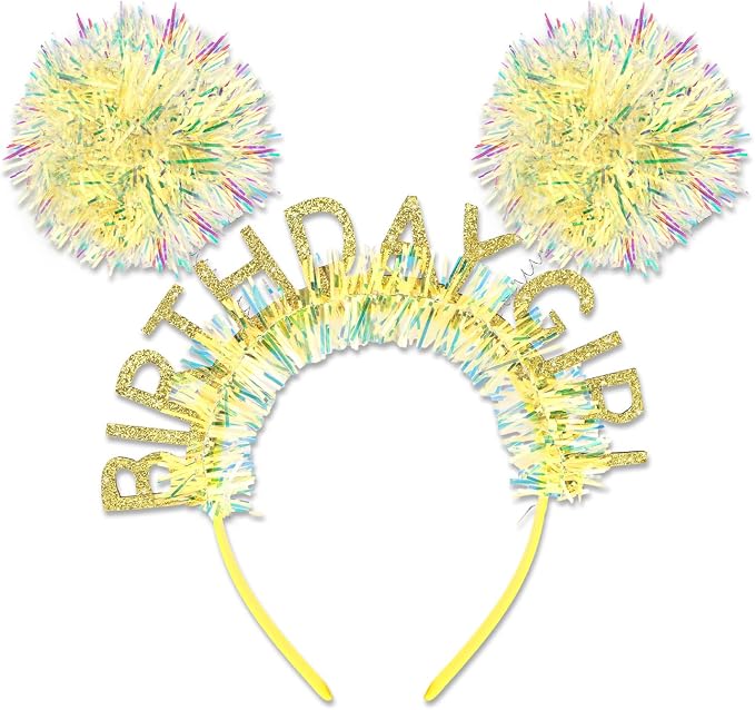 CIEHER Birthday Girl Headband Birthday Crown by CIEHER