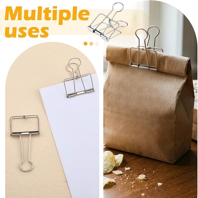Affrolling 8 Pack Balloon Arch Clips Large Metal Backdrop Clips 3.8 x 2 Inch - Image 8