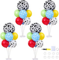 Toy Inspired Story Balloon Table Centerpiece Stand Kit 4 Sets by ZyloonDecoration