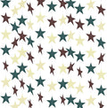 BEISHIDA 6Pcs Green and Brown Star Garland Decor Twinkle Paper Star Streamers by Beishida