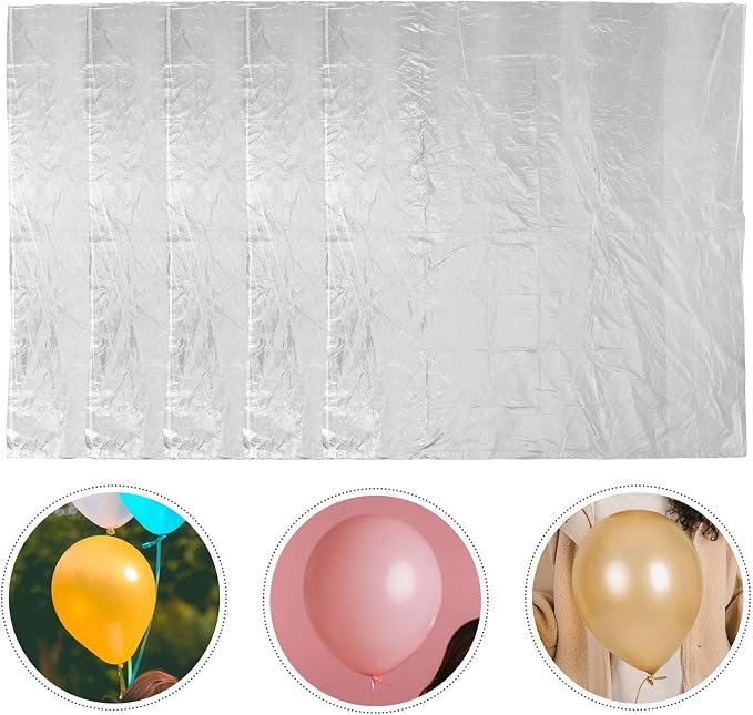 Balloon Storage Bags Reusable Plastic Large Capacity 5pcs Balloon Carrying Bags - Image 8
