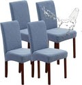 Waterproof Dining Chair Covers Set of 4 Parsons Chair Slipcovers | Double by Genina