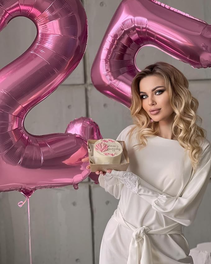 Pink Number 2 Balloon 40 Inch - Image 7