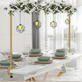 Over The Table Rod Stand with Clamps Gold Table Balloon Arch Banner Frame | by ParseBio