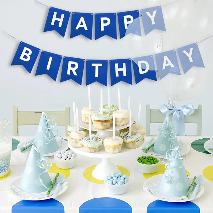 Happy Birthday Banner, Birthday Flag Bunting - Image 6