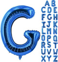 Letter Balloons 40 Inch Blue Giant Alphabet Balloons Letter G | Foil Mylar Big by YUNSHANGMO