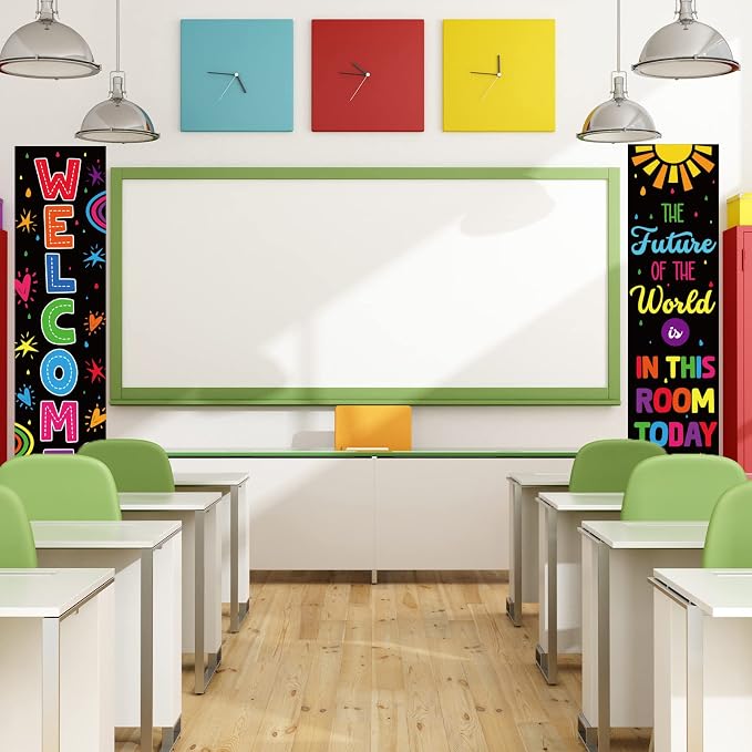 Colorful Classroom Decorations Classroom Welcome Banner and Poster - Image 7