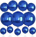 Biapian 12 Pcs Navy Blue Round Foil Balloons, Deep Navy Blue Balloons by BIAPIAN