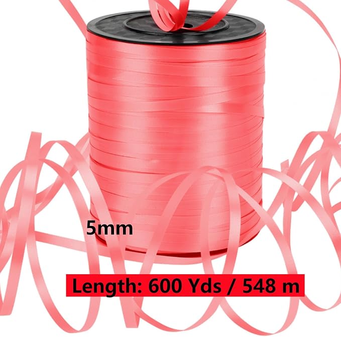 600 Yards Curling Ribbon, Balloon String Roll Ribbon and Bows - Image 5
