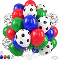 Soccer Balloons, Soccer Ball Latex Balloons, by FEYG