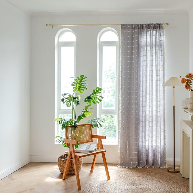 Sutuo Home Boho Curtains 96 Inches Long - Image 3