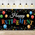 Retirement Banner, Large Happy Retirement Banner Backdrop, Farewell Party by Unknown