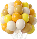 Yellow Beige White Balloons Retro Lemon Yellow Latex Balloons 12inch Helium by Unknown