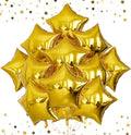 20Pcs Gold Star Balloons Foil Balloons, 18Inch Star Shaped Balloons | 18Inch by Adeyoo