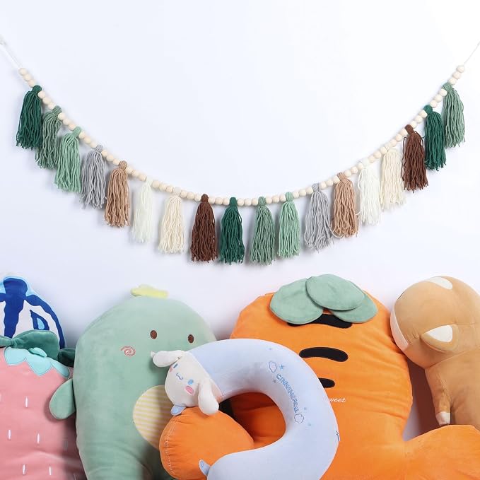 Boho Tassel Garland, Boho Tassel Garland Party Decor - Image 5