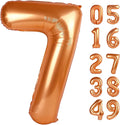 Orange 7 Balloon by IWERP