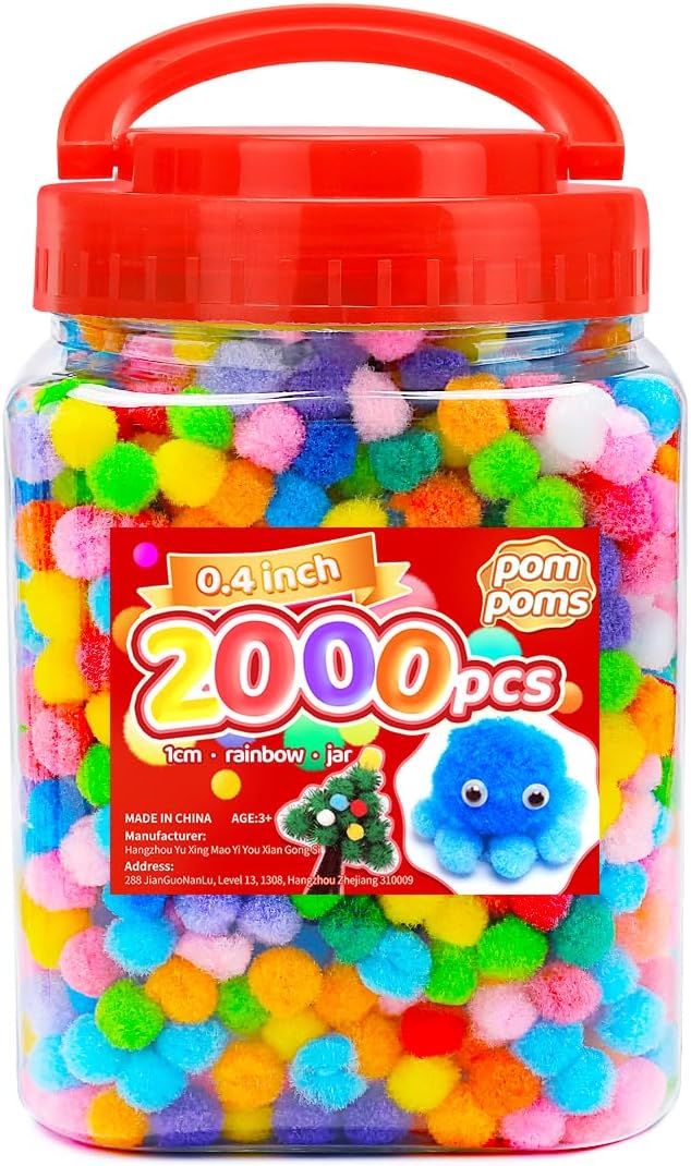 Iooleem Pom Poms, Small Size, Pom Poms by IOOLEEM