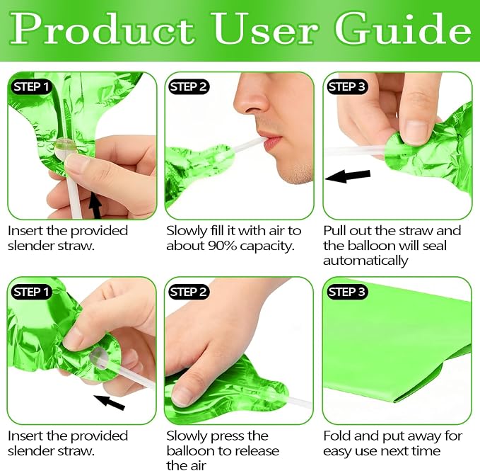 40 Inch Number 51 Balloons for 51st Birthday Party Decorations, 0-100 Fruit - Image 5
