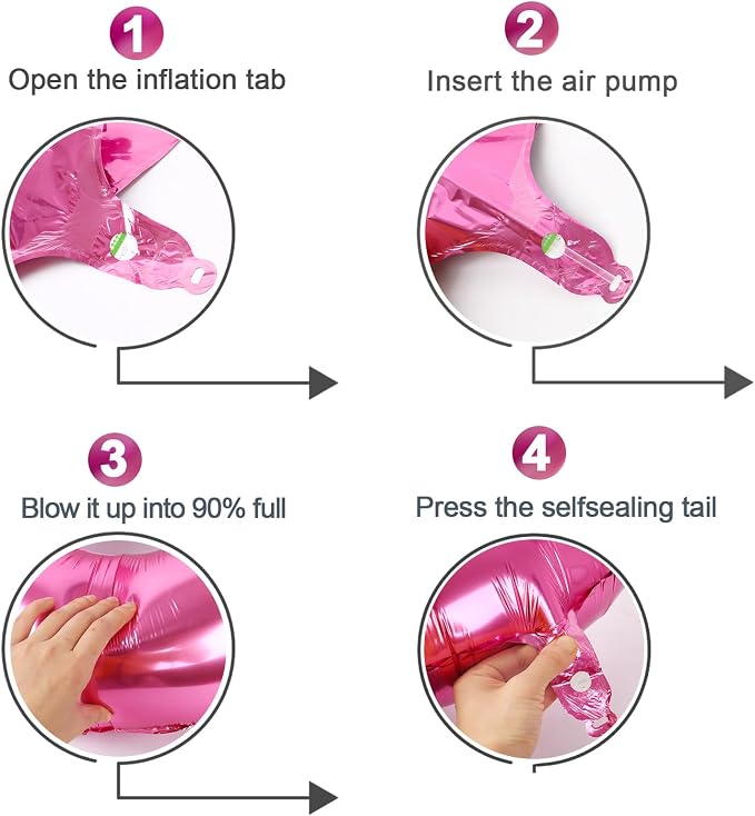 Pink Number 0 Balloon 40 Inch - Image 6