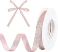 Rose Gold Metallic Glitter Ribbon by HISWAN