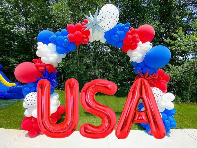 Red Letter C Balloons, C Balloon 40 Inch C Balloons Letter - Image 5