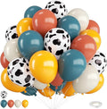 Retro Balloons for Baby Shower Birthday Party Decorations | 12-inch burnt orange by FunHot