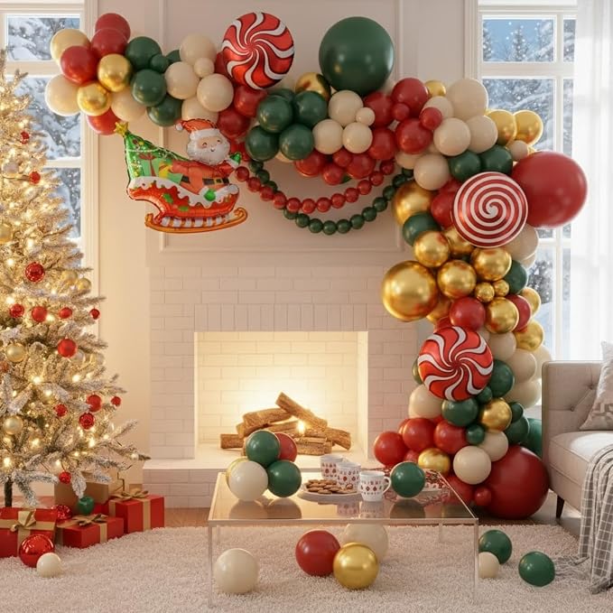 Christmas Balloon Arch Kit - Image 5