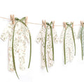 8pcs Neutral Baby Shower Bunting by WAHAWU