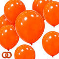 Orange Balloons 100 Pack 12 inch Thicken Latex Halloween Balloons Orange Round by ASIYUHY
